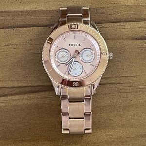 Fossil Rose Gold Watch